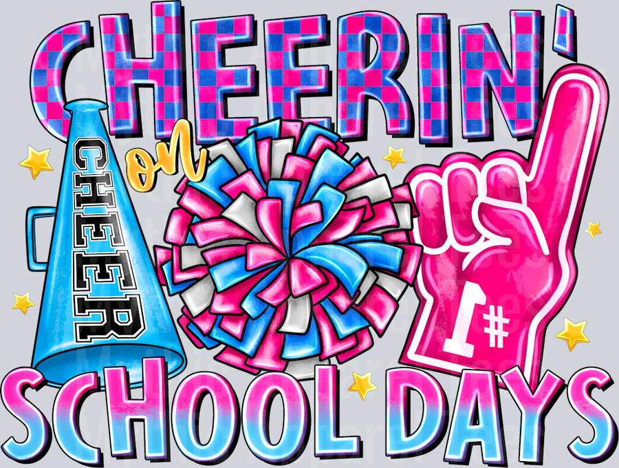 Cheerin On 100 School Days Cheerleading