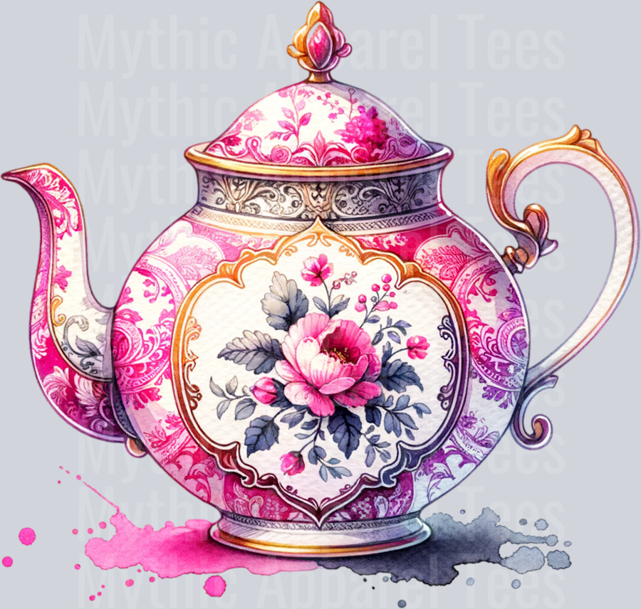 PINK TEA POT