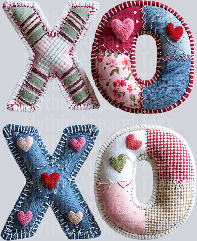 XOXO Faux Yarn Valentines Day
