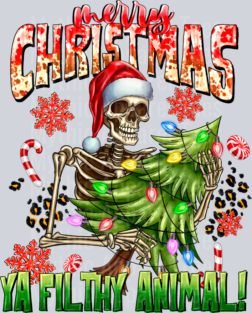 Merry Christmas Ya Filthy Animal