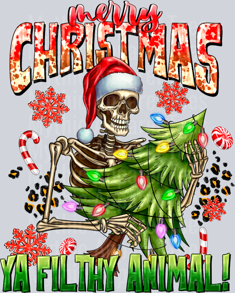 Merry Christmas Ya Filthy Animal