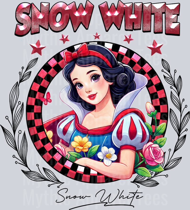 Snow White Disney Classic Portrait with Signature Disney Princess