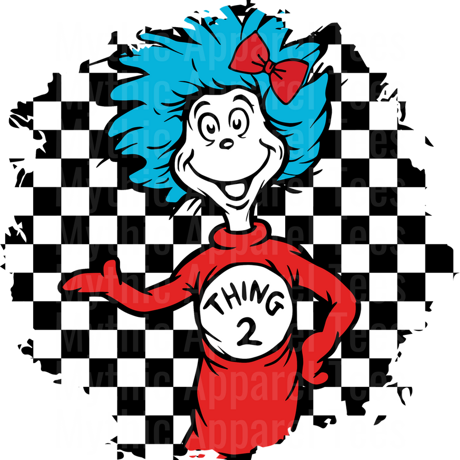 Dr Suess DTF Transfer