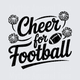 American Football Cheer for Football Script with Pom Poms