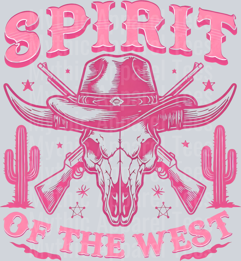 Spirit of the west Cowgirl Western Southern Girl Pink