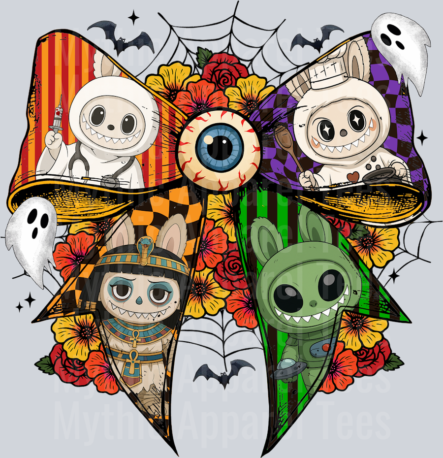 Labubu Bow Halloween 4