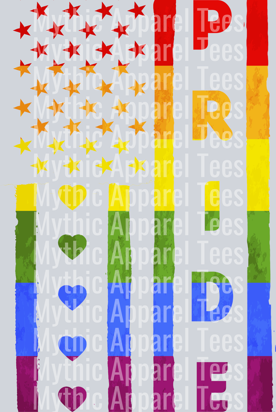 Pride Flag LGBTQ+ Transfer