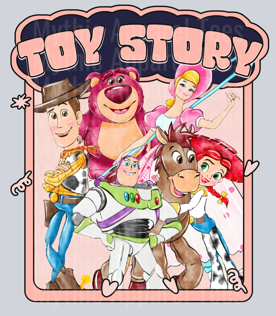 Toy story 5 design DTF Disney Transfers