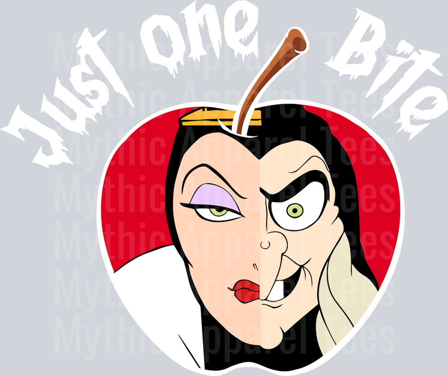 Just one bite DTF Disney Villains Transfers