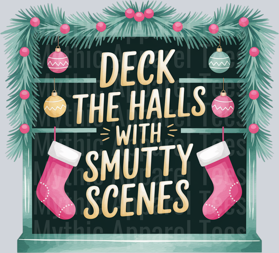 Merry Smutmas Bookish Clipart - Artboard 4