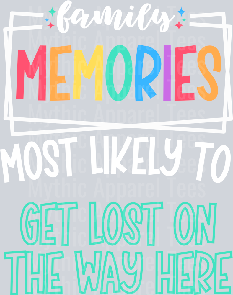 get lost on the way here