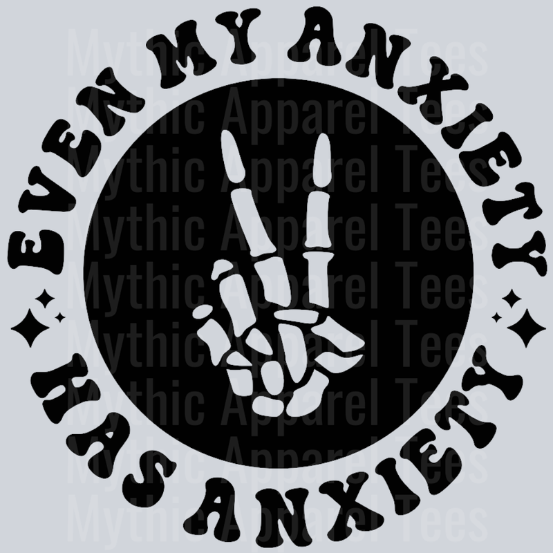 Even My Anxiety Has Anxiety Pocket Design