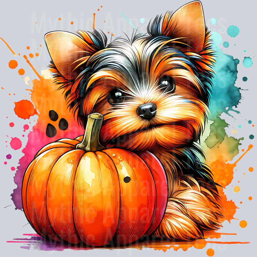 YORKIE PUMPKIN 2