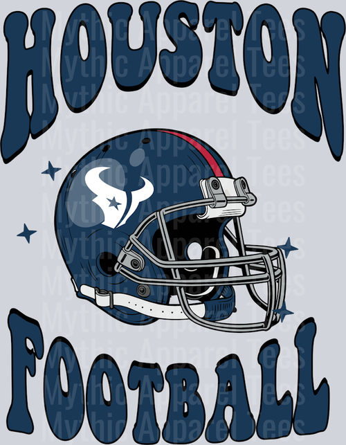 AZ1320 NFL FOOTBALL Houston Texans football custom