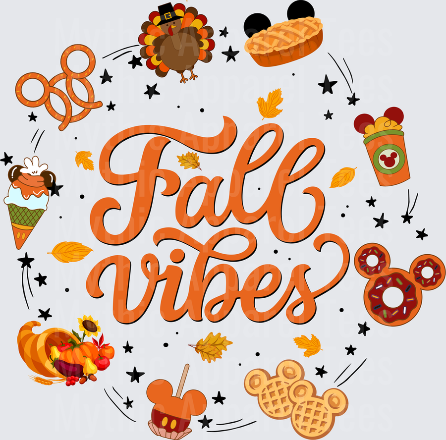 Disney Fall and Thanksgiving Vibes Mickey Snacks Leaves