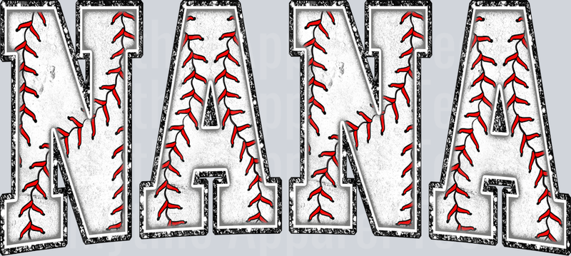 Baseball Nana School Spirit & Sports