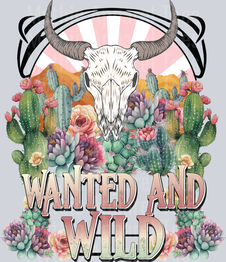 Wanted and Wild Cowgirl Western