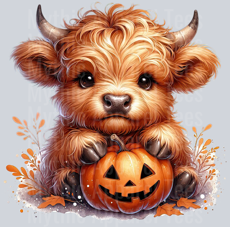 Halloween Highland Cow (1)