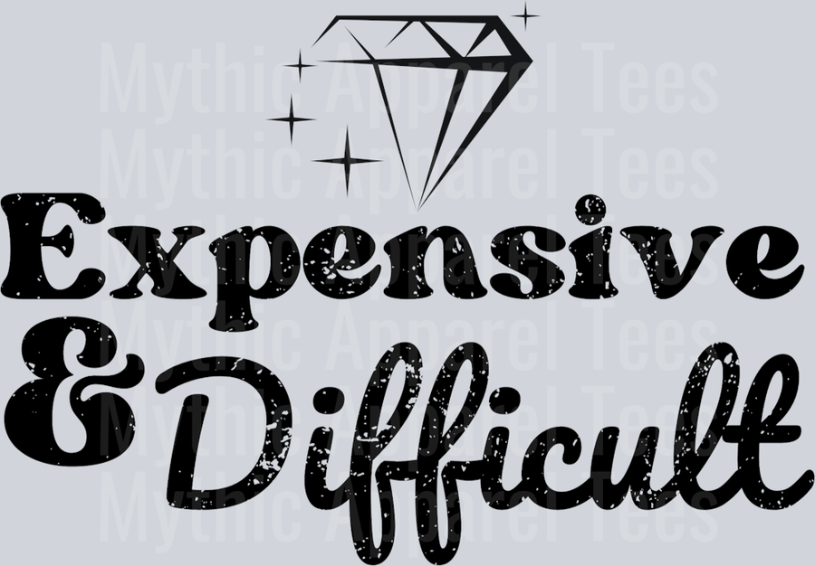 Expensive but difficult DTF Sassy Transfers