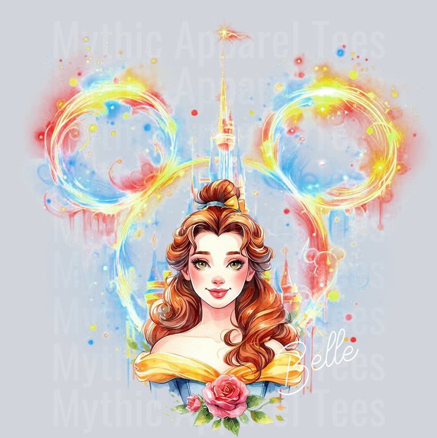 Belle Disney Castle Disney Princess