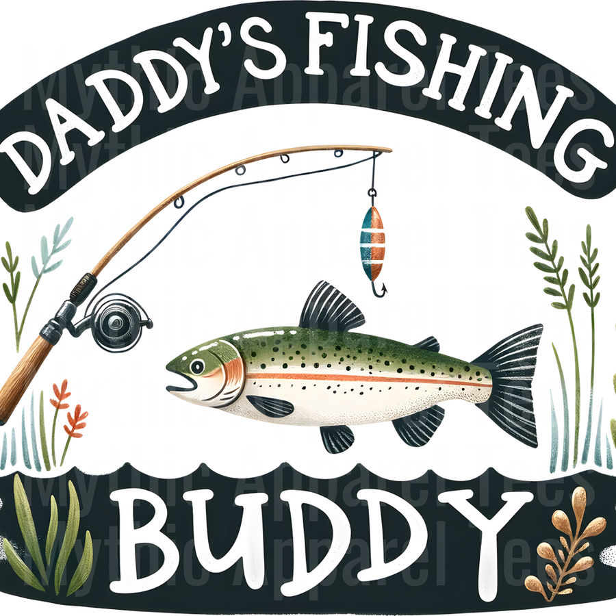 Fishing DTF Transfer
