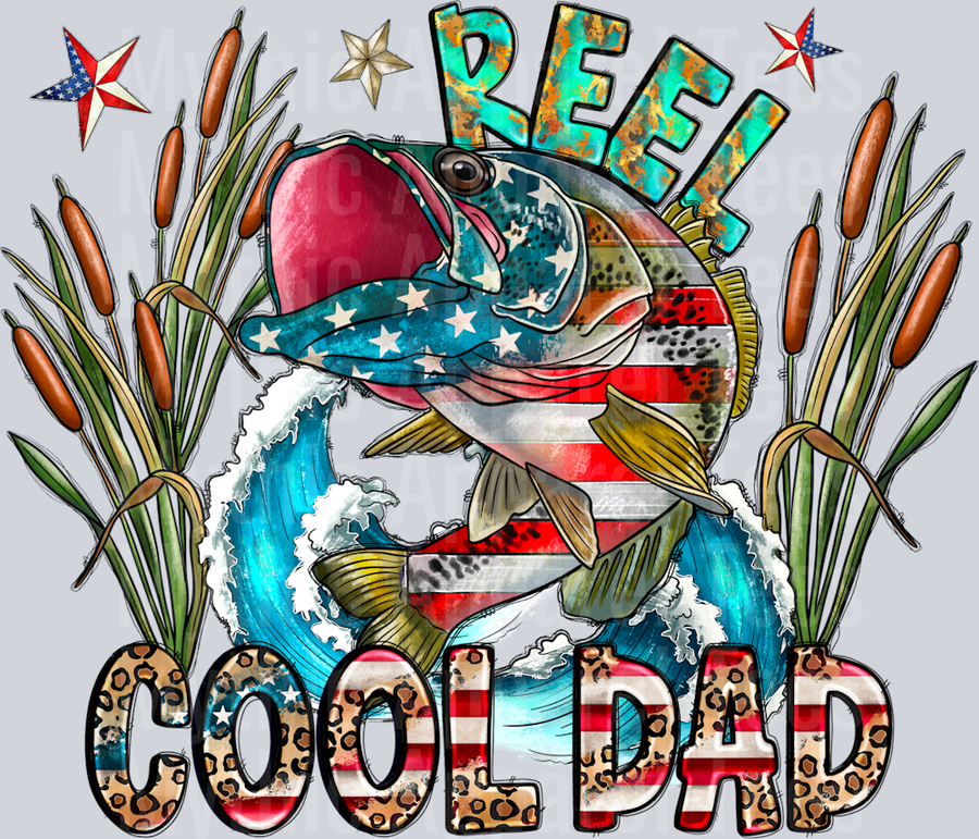 Reel Cool Dad Fishing