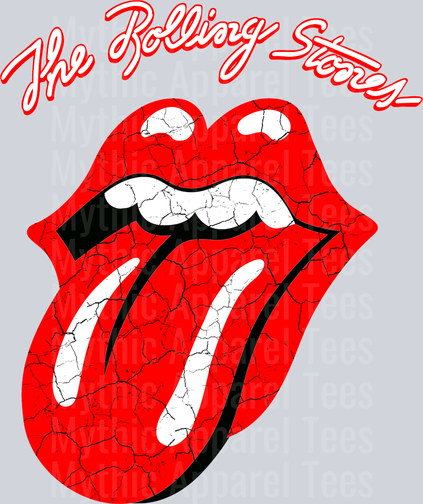 The Rolling Stones DTF Pop Culture Transfers