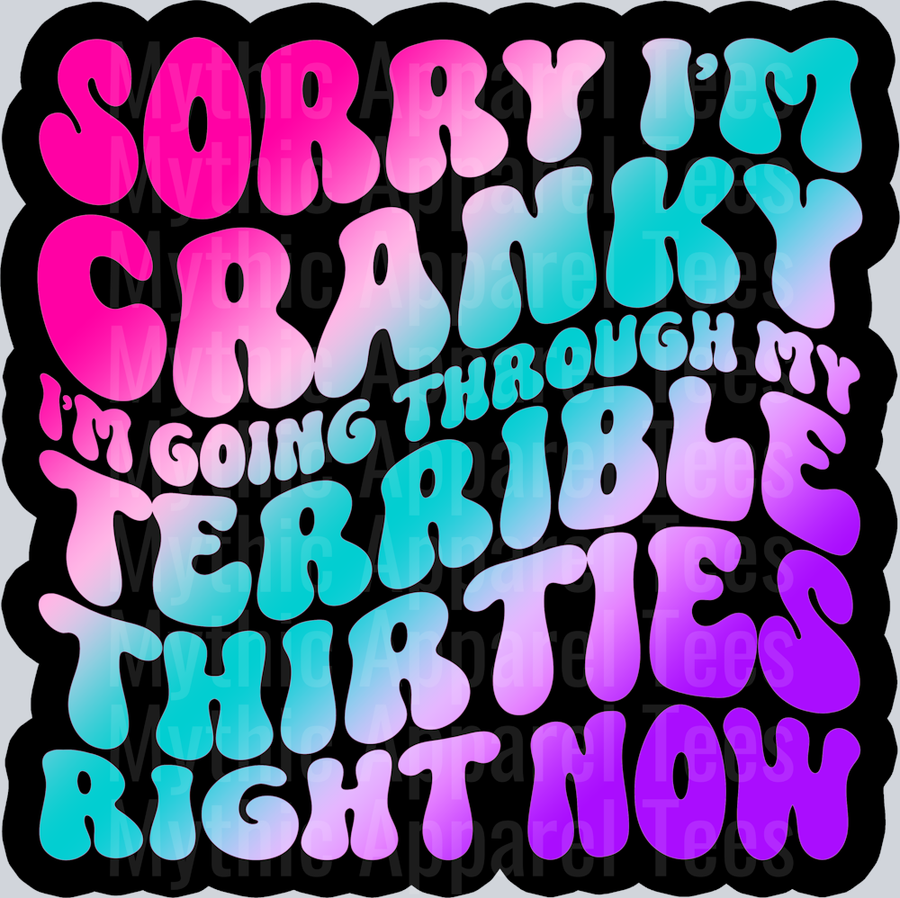 Color Terrible Thirties