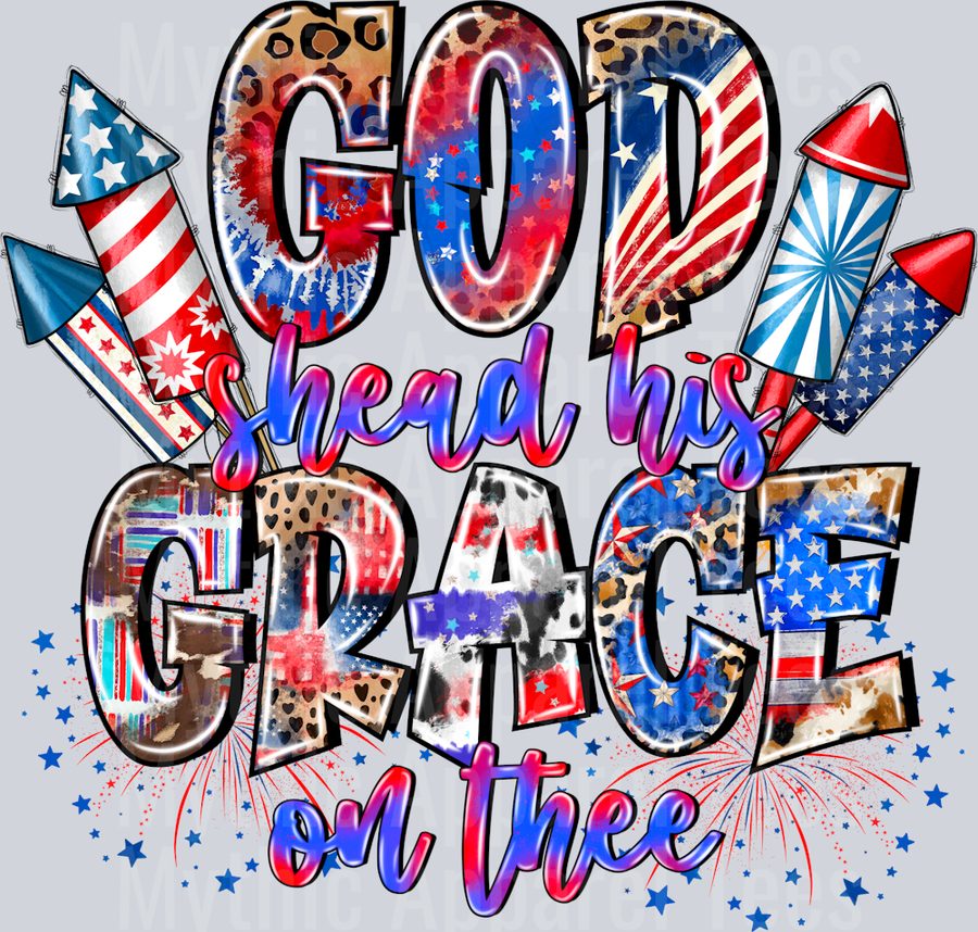 God Shed His Grace On Thee Patriotic