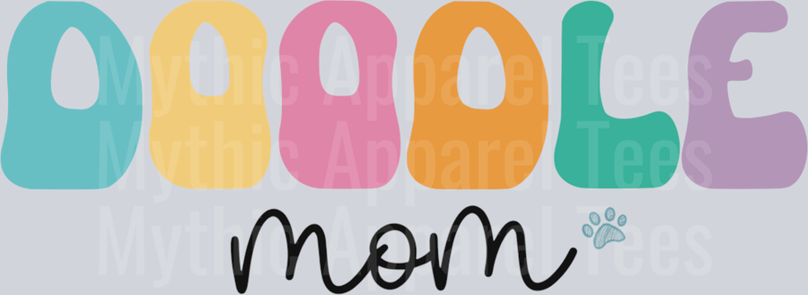 Doodle mom DTF Doodle Transfers