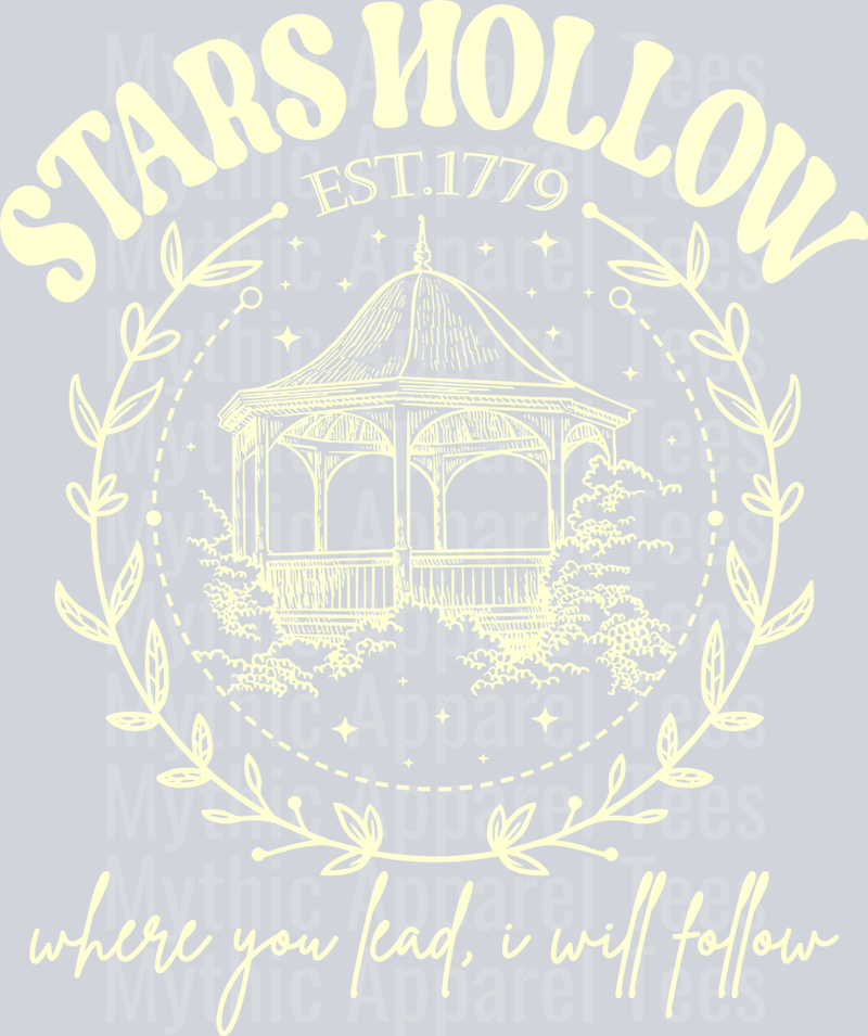 MUA Stars Hollow Est 1779 Where You Lead I Will Follow front