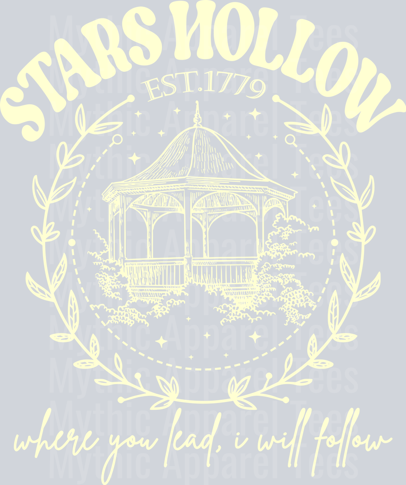 MUA Stars Hollow Est 1779 Where You Lead I Will Follow front