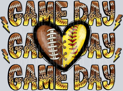 Game Day Football And Softball