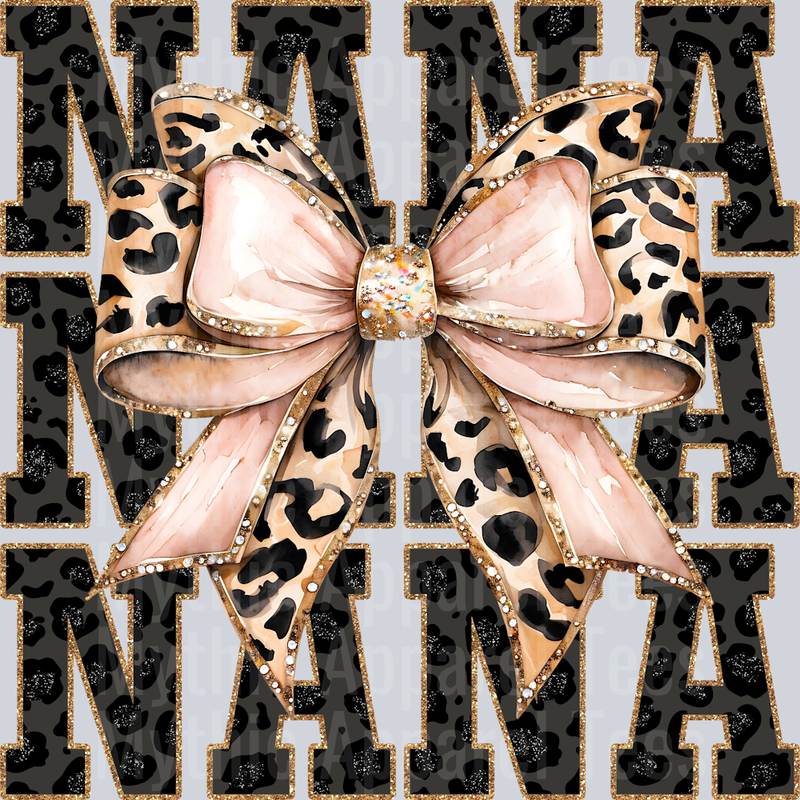Leopard Bow Nana