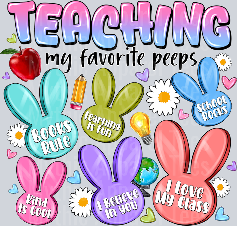 Teaching my favorite peeps Teacher Easter