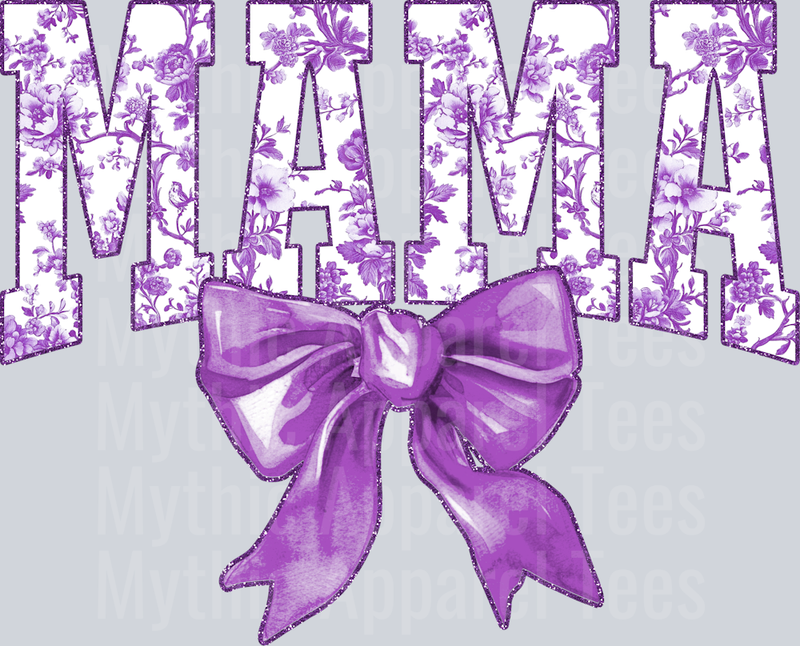 Lavender Toile Mama