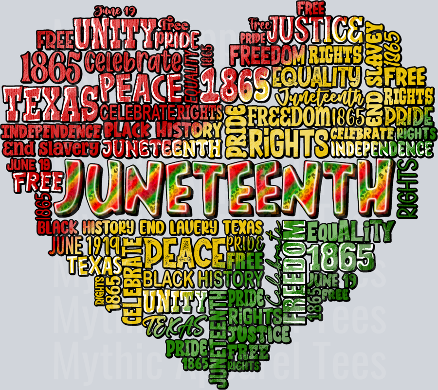 Juneteenth Heart