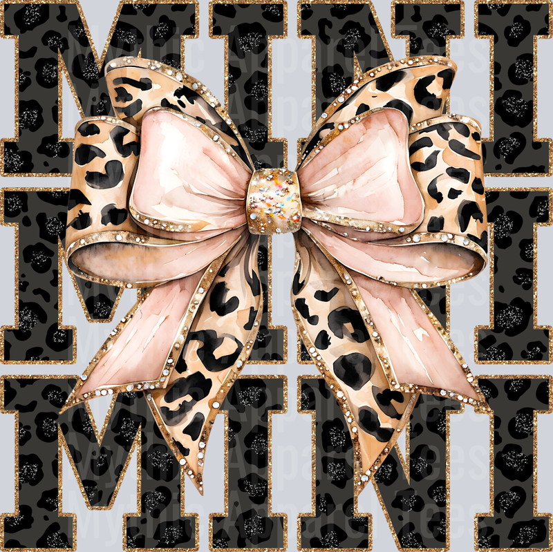 Leopard Bow Mini