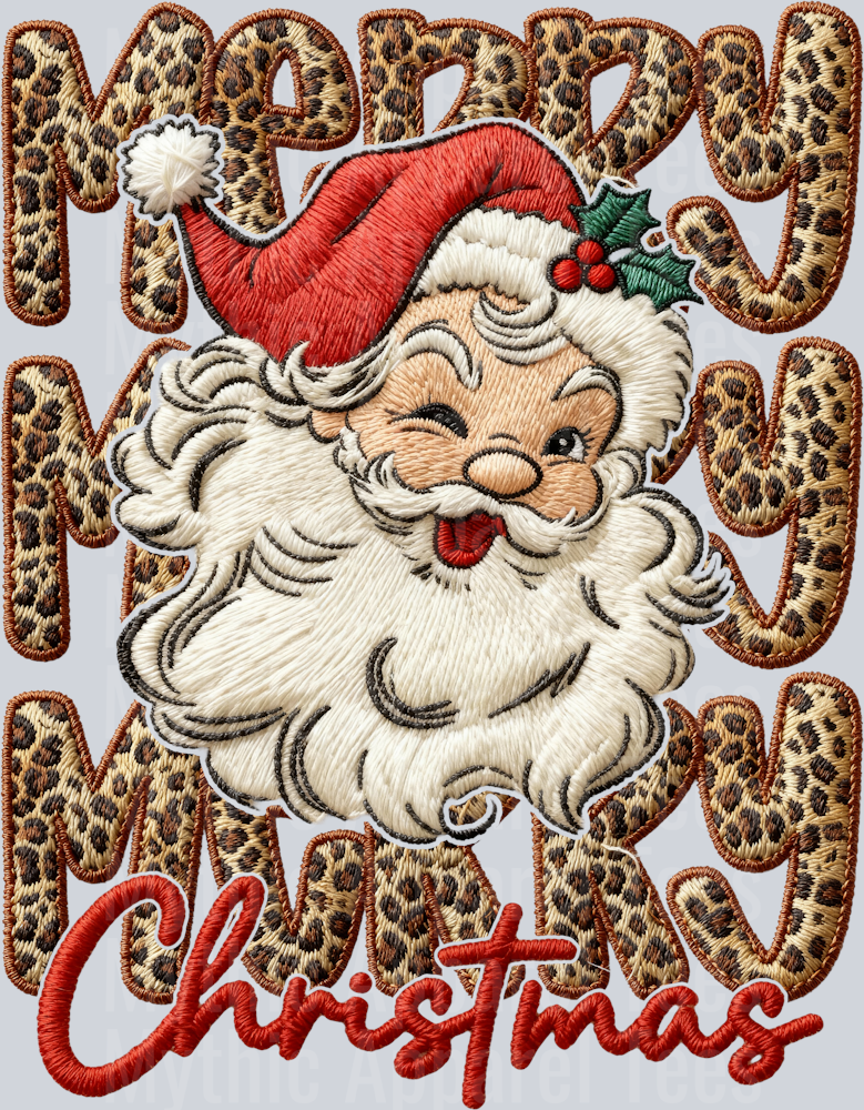 Faux Yarn Santa
