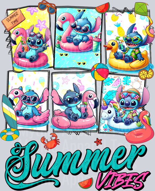 Stitch Summer Summer Vibes Disney