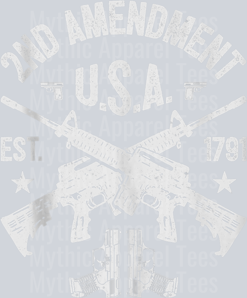 2nd Amendment Funny American Men Women USA Gun Control Gift Tank Top PRO 2nd