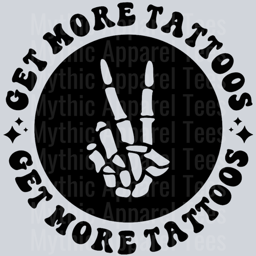 Get More Tattoos Pocket Design