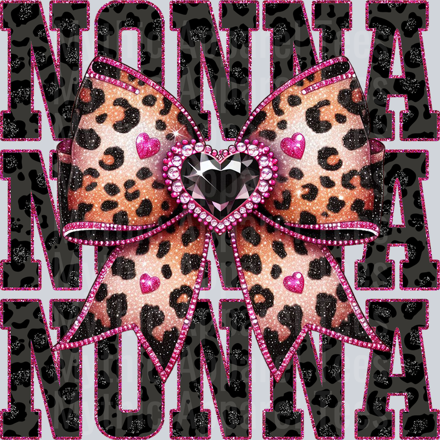 Leopard Bow Nonna