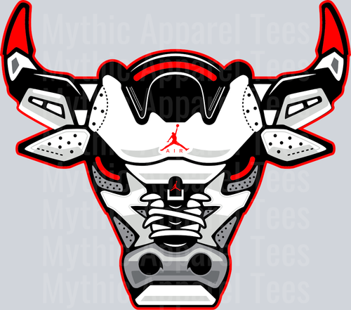 Chicago Bulls Sneaker Nike Michael Jordan Chicago Bulls Jordans Nike DTF Michael Jordan Transfers