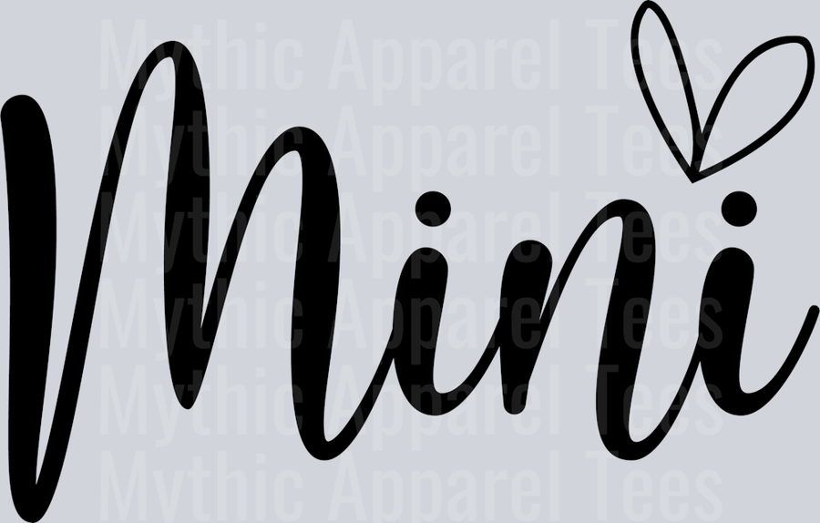 Mini with Heart