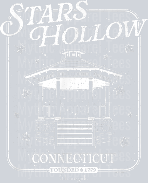 Gilmore_Girls_Stars_Hollow_Connecticut_Gazebo_Vintage_Poster_T-Shirt