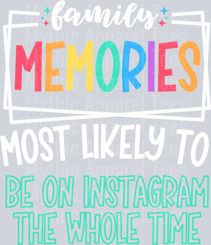 be on instagram whole time