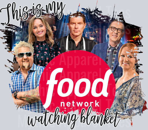 Food Network Blanket