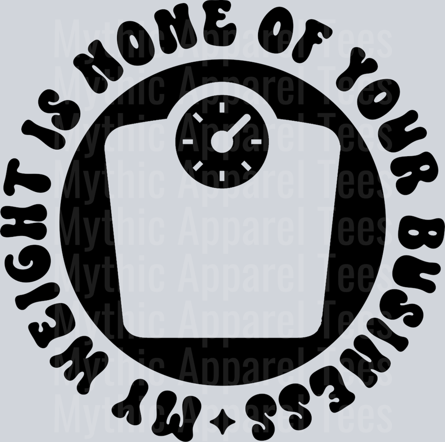 My Weight Is None Of Your Business Pocket