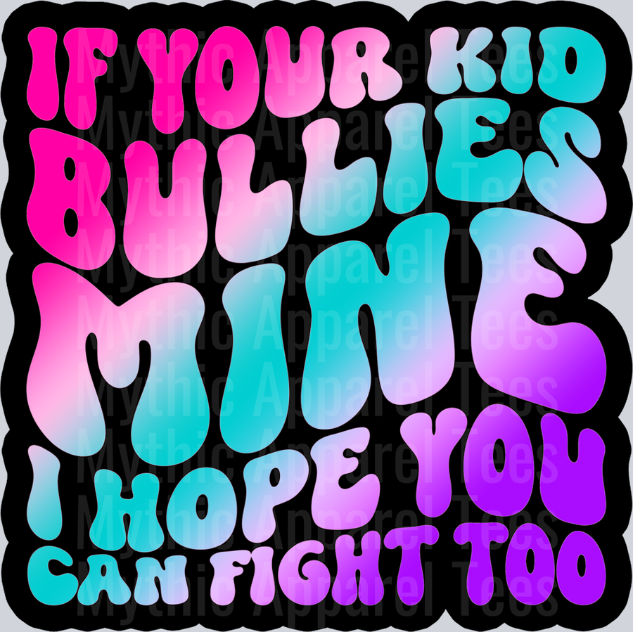 Color I Hope You Can Fight Too